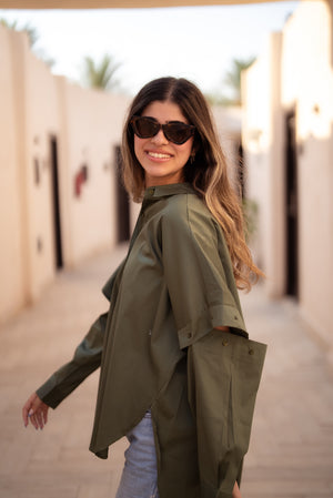 Not-so-average shirt in Olive