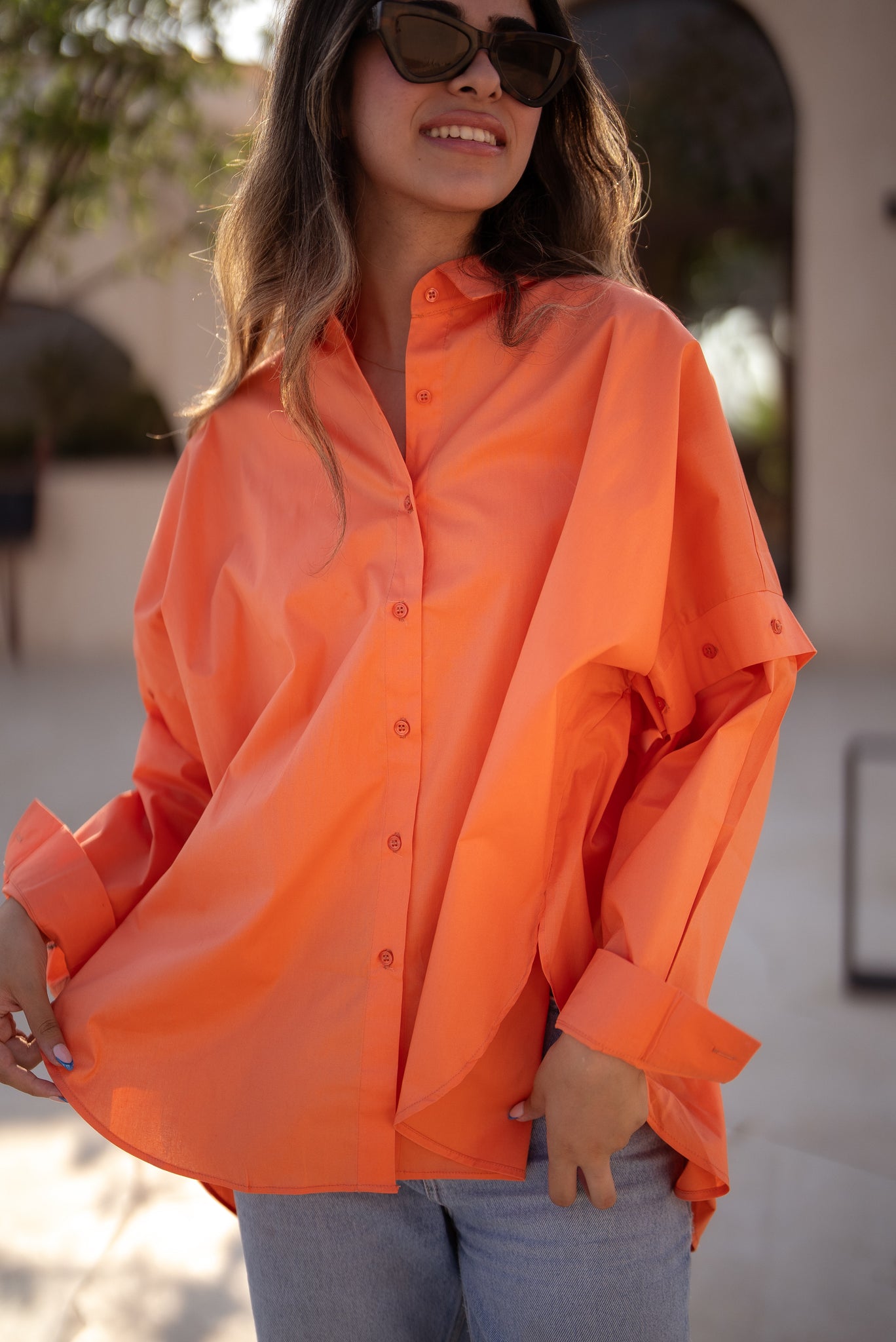 Not-so-average shirt in Orange