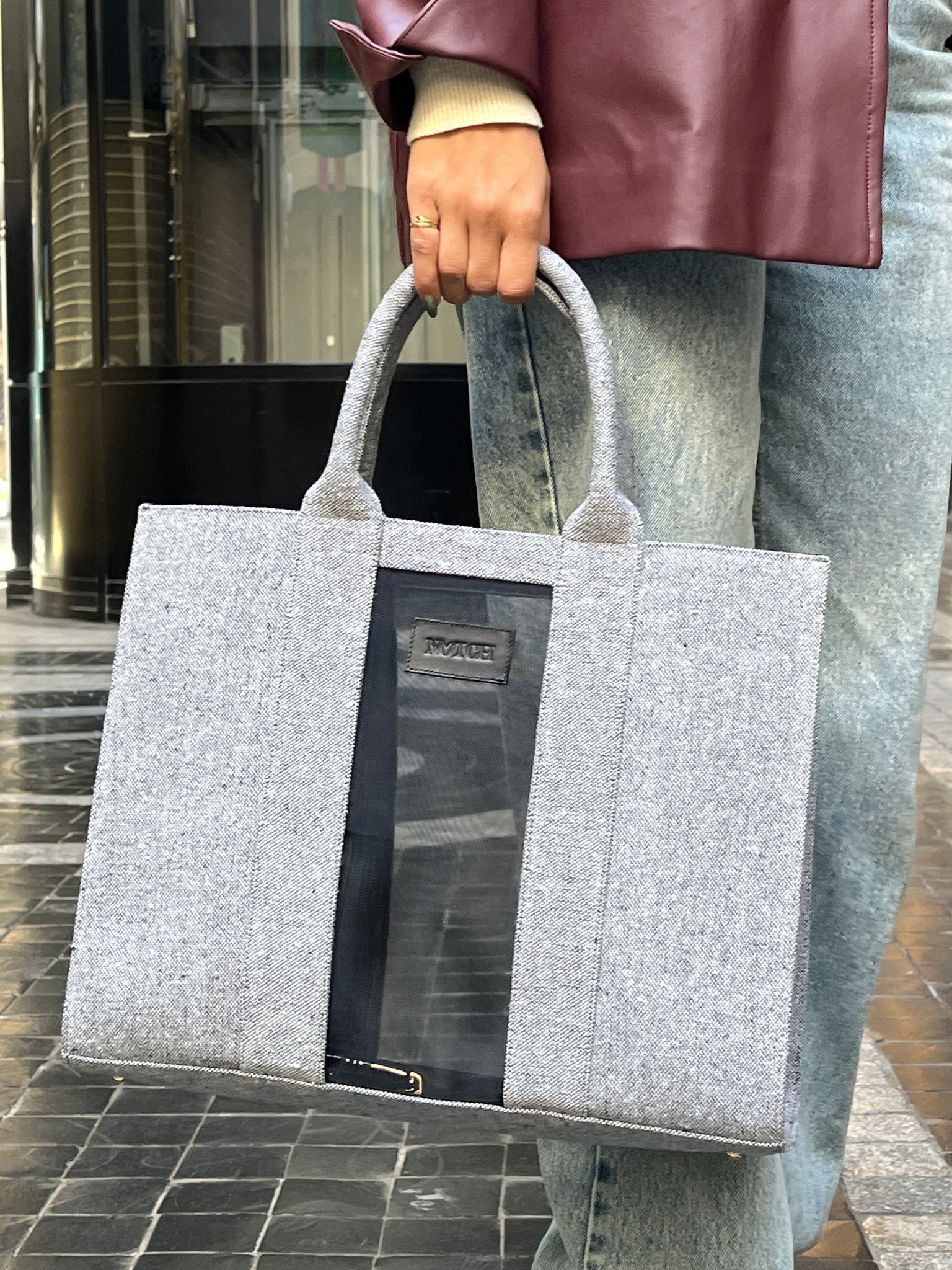 light Grey Canvas tote bag