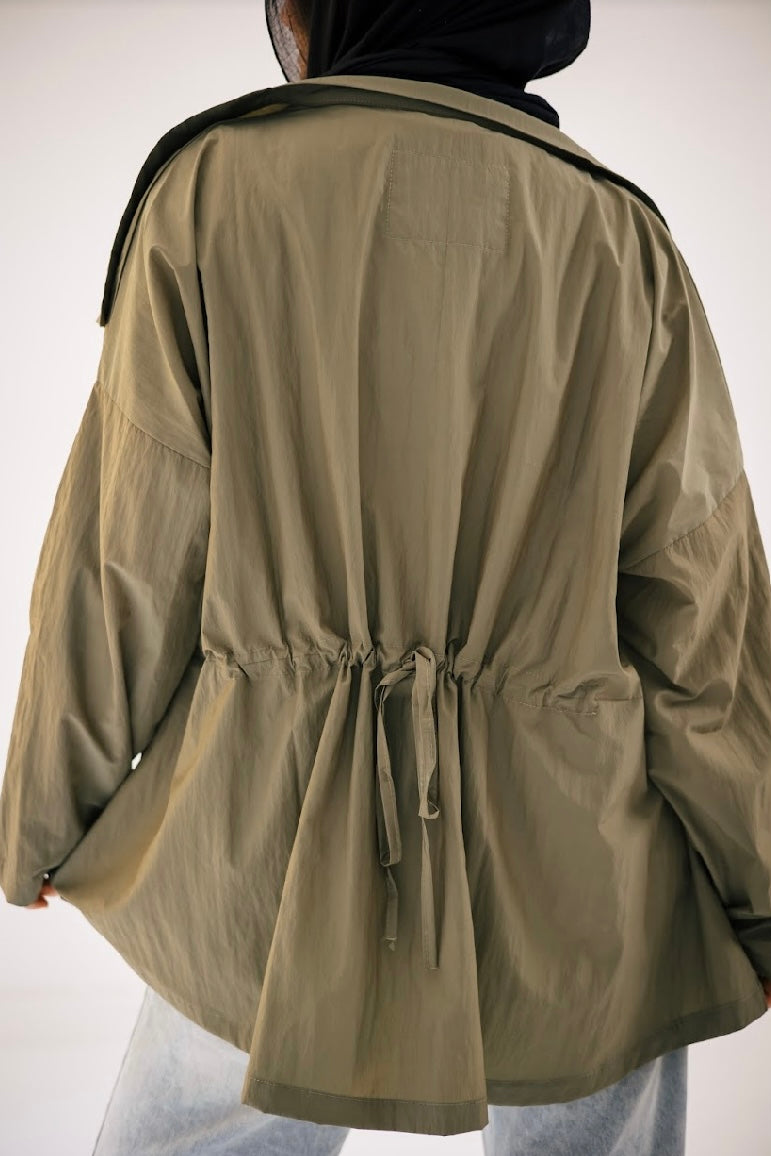 Waterproof Jacket in olive