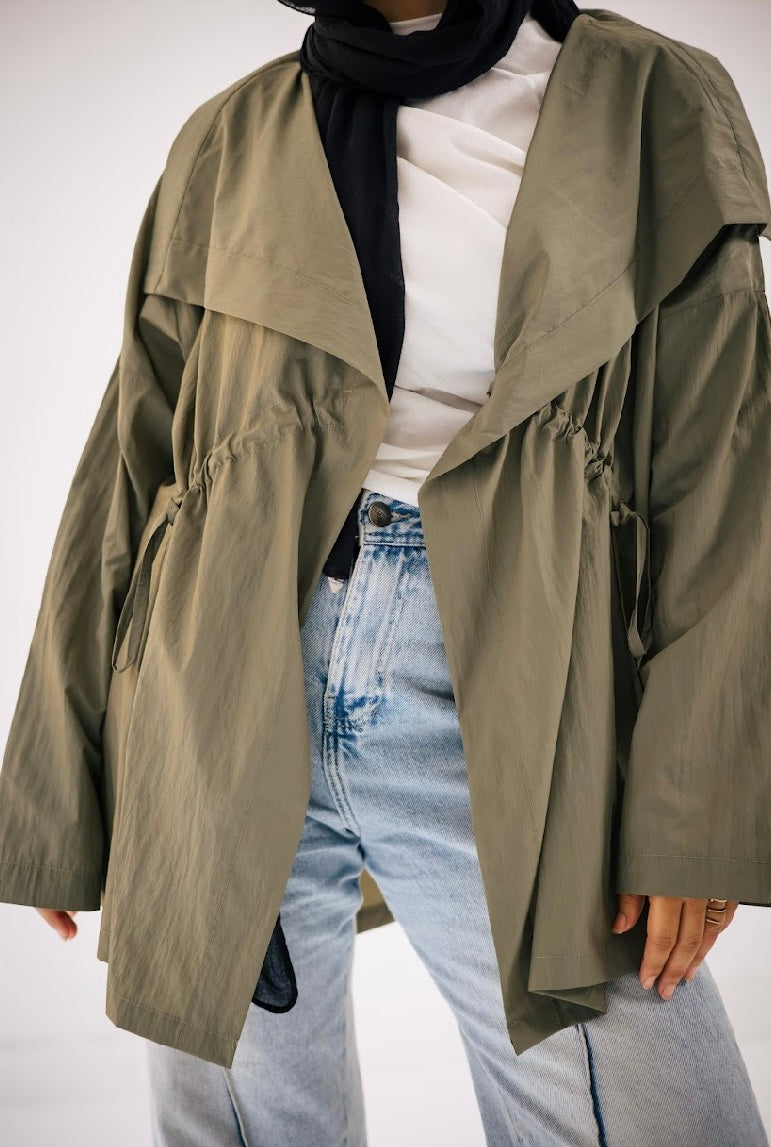 Waterproof Jacket in olive