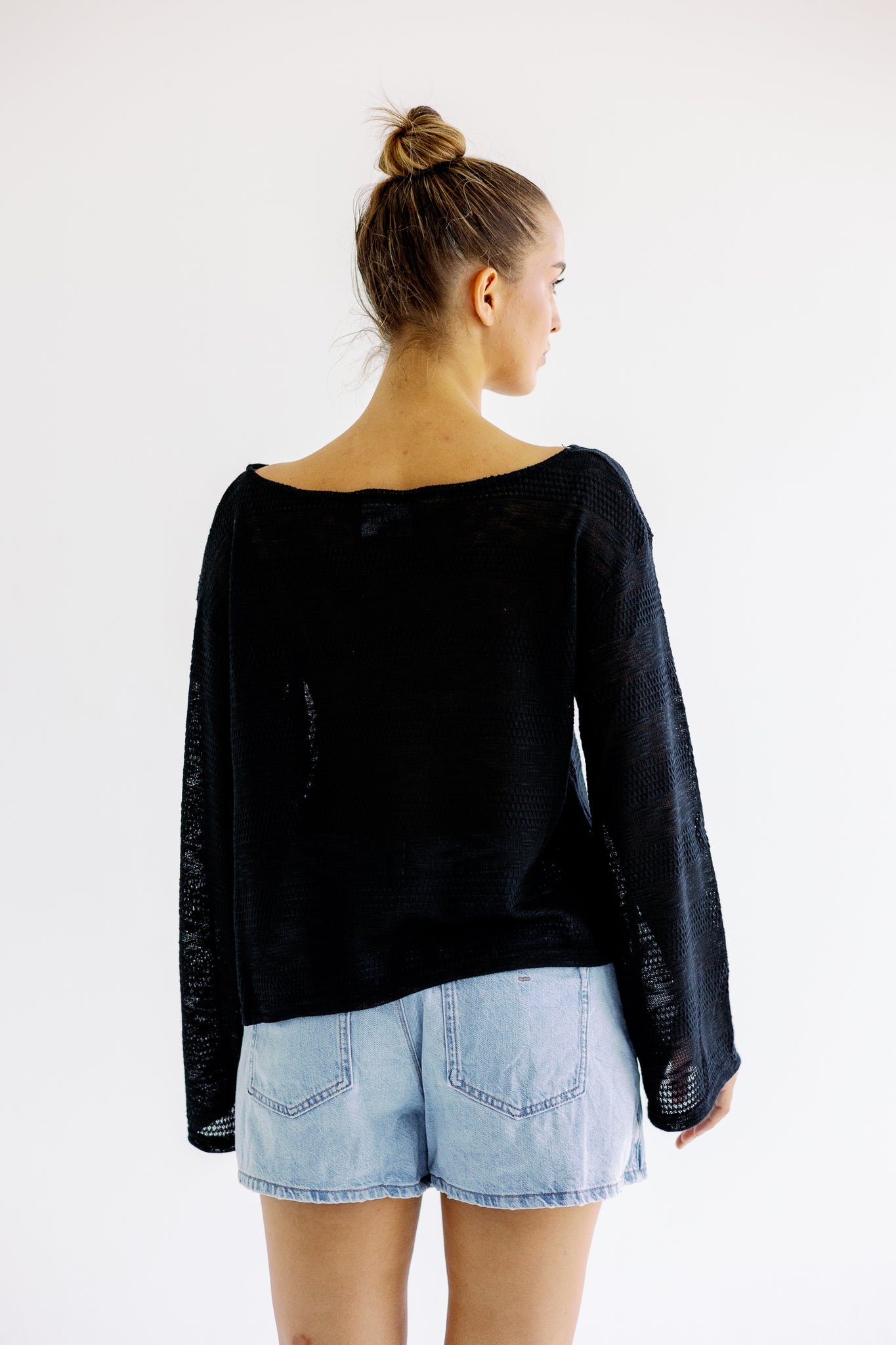 knit Top in Black