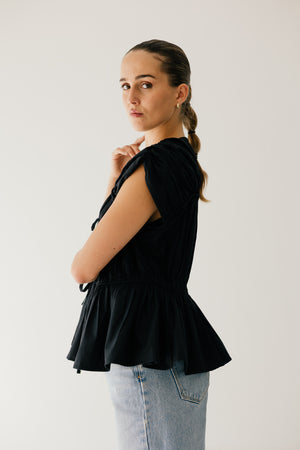 Midnight Breeze Tie Top