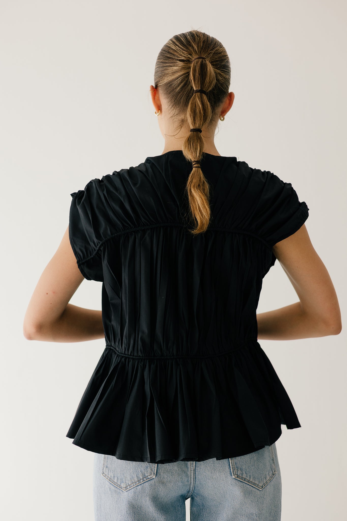 Midnight Breeze Tie Top