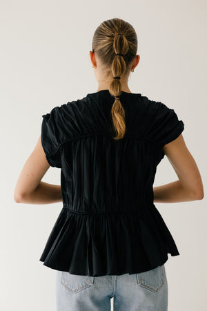 Midnight Breeze Tie Top