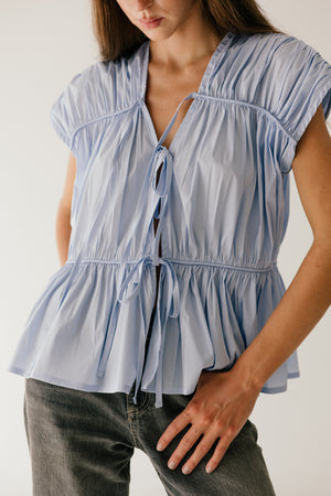 Sky Breeze Tie Top