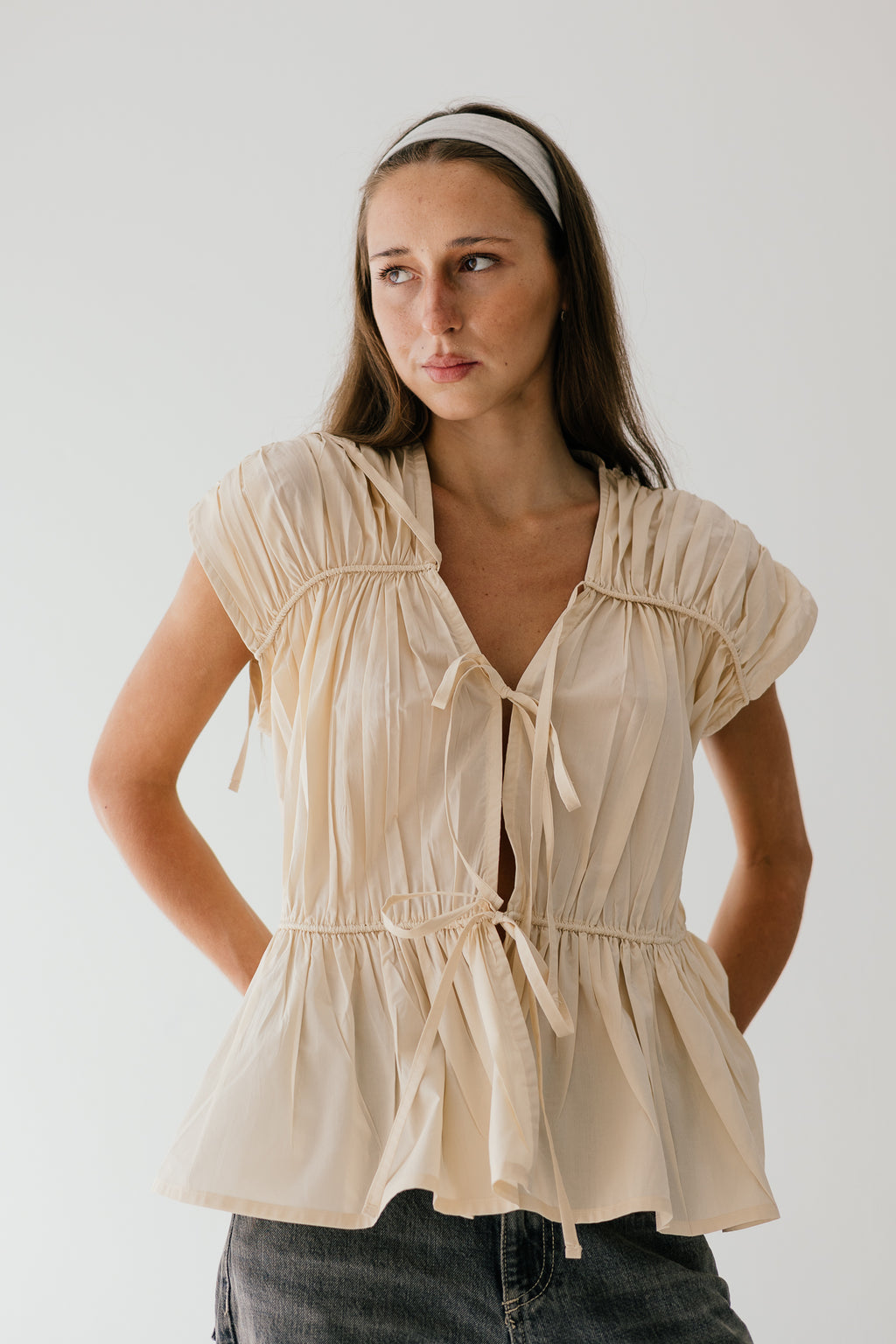 Sand Breeze Tie Top