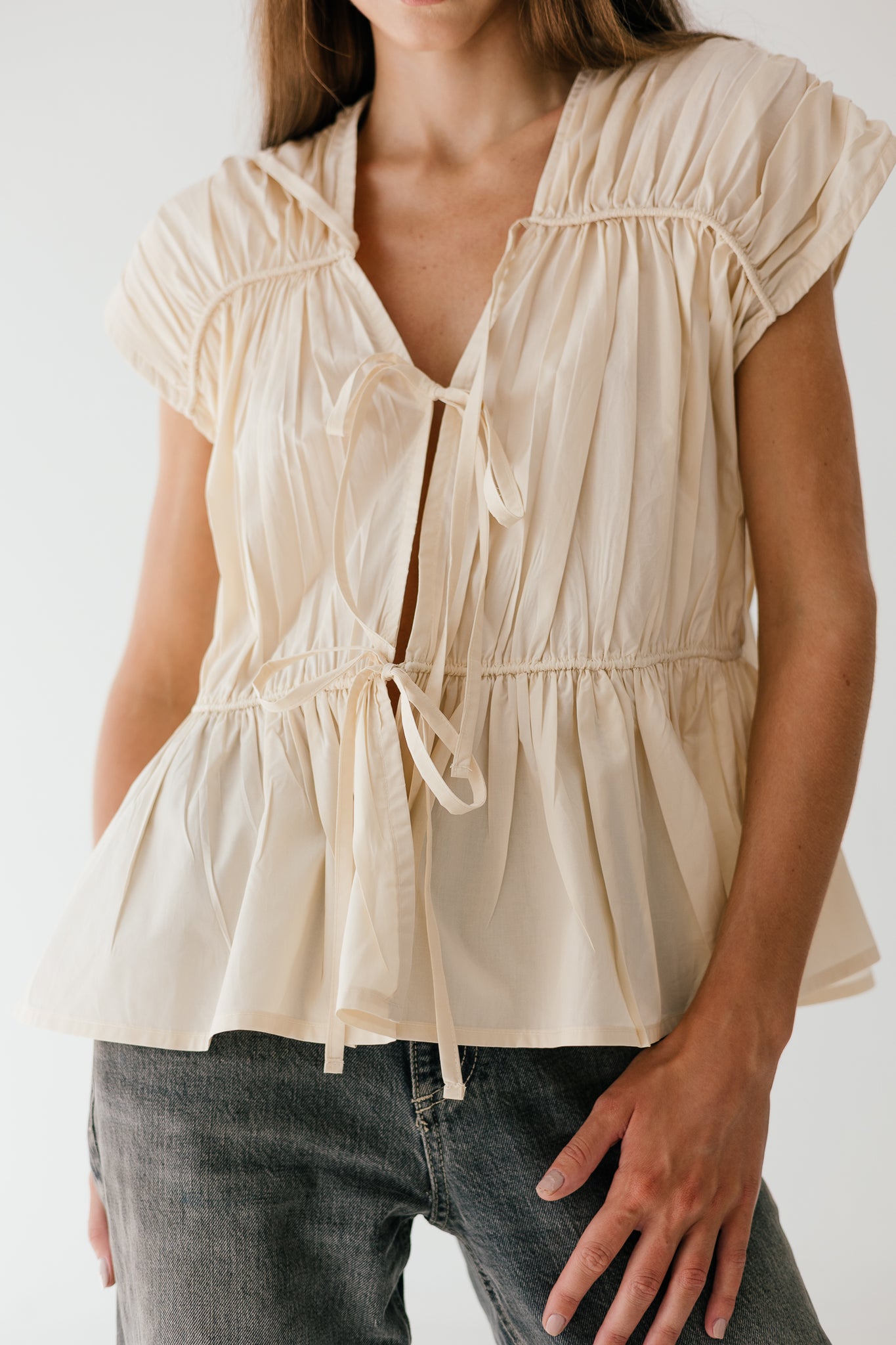Sand Breeze Tie Top