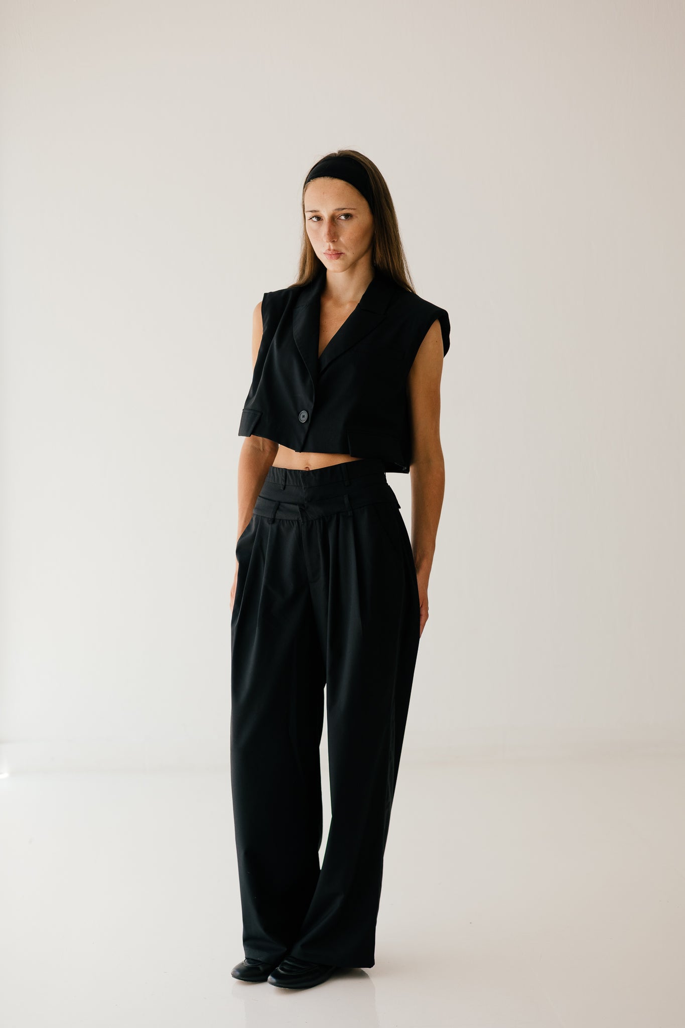 Tailored pants in Black