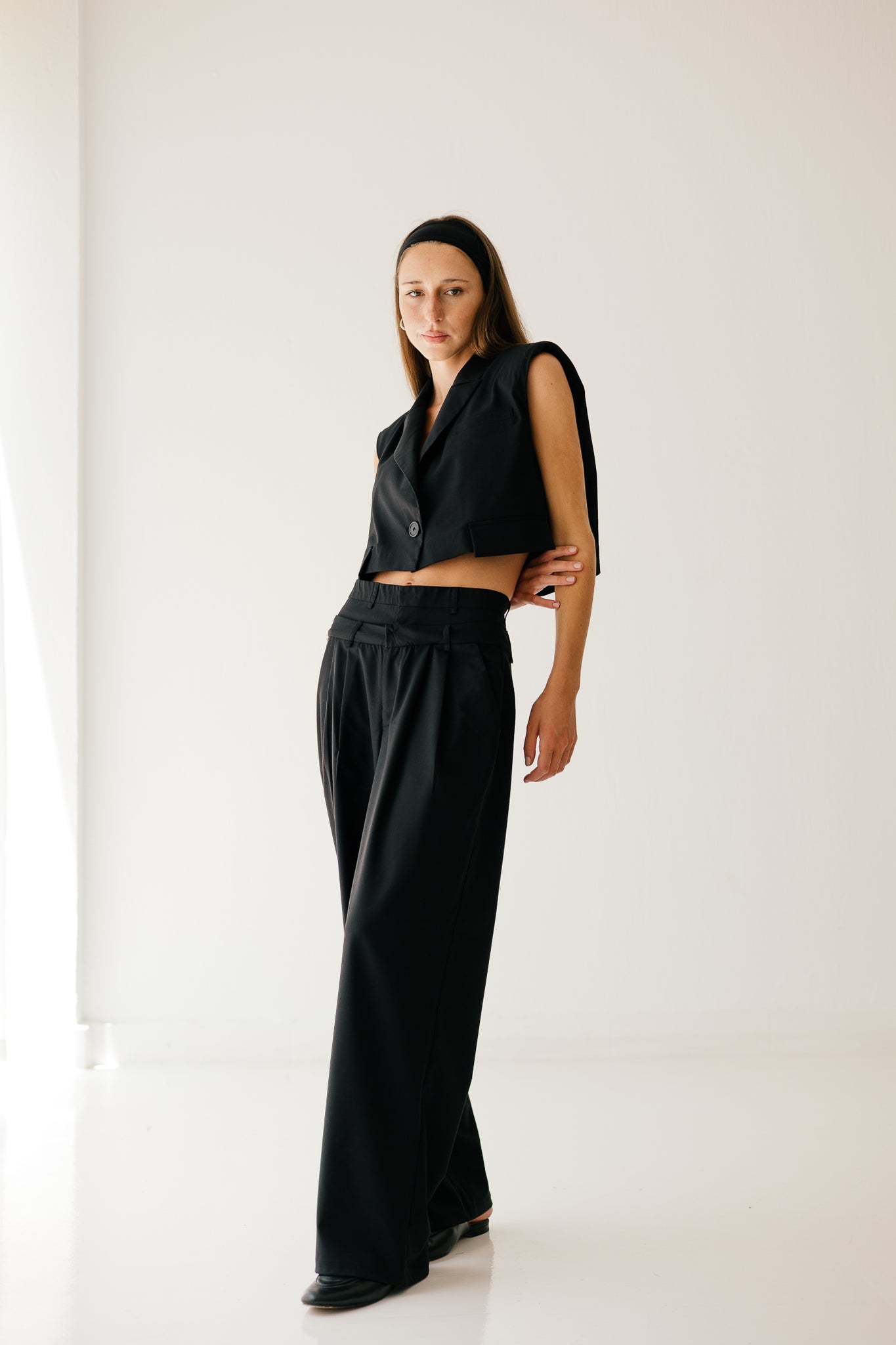 Tailored pants in Black